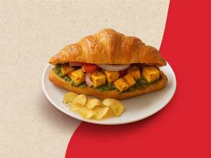 Paneer Tikka Croissant,