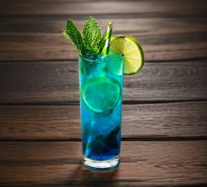 Blue Curacao Mocktail