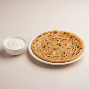Stuffed onion paratha
