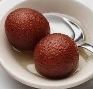 Dry gulab jamun(2pcs)