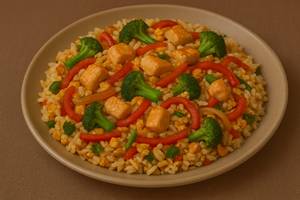 Healthy Broccoli Breast Chicken  Rice