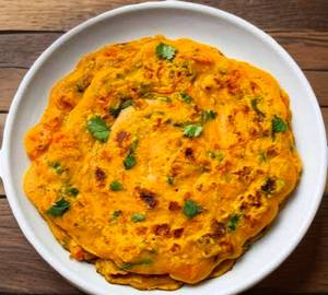 2 Besan Chilla with Achar