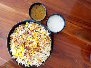 Single Chicken Biryani