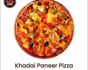 Kadai Paneer Pizza (New)