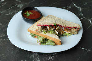 Healthy Green Chicken Sandwich
