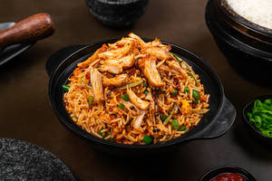 Burnt Garlic Veg Fried Rice