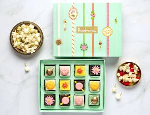 Raksha Bandhan Mini Brownies Gift Box [12 Pcs]