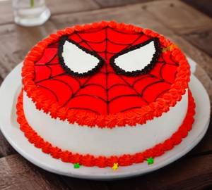 Spider man cake