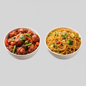 Noodles with manchurian