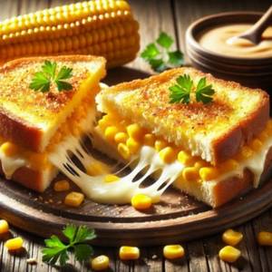 Corn Cheese Sandwich