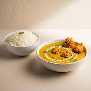 Kadhi with Rice