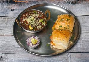 Cheese Fry Misal Pav