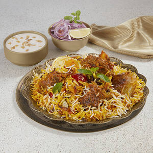 Kolkata Special Mutton Biryani - 2pcs Large