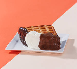 Triple Chocolate Waffle