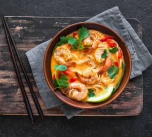 Mixed Thukpa (Prawn/Chicken)
