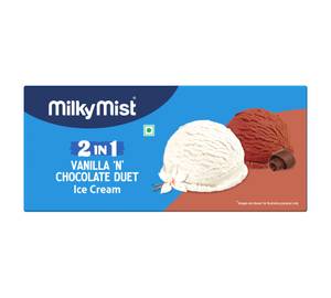 Duet Vanilla And Chocolate - Family Pack - 700Ml