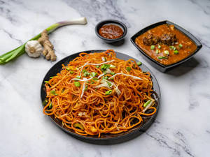 Manchurian noodles