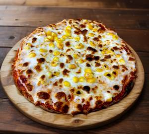 Sweet corn pizza inches