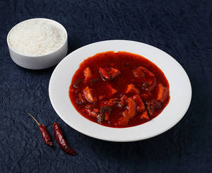 Chicken Schezwan Steamed Rice