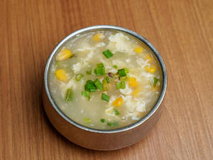 Sweetcorn chicken soup
