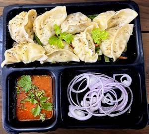 Steam Paneer Momos [ 8 Pes  ]