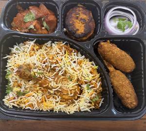 Chicken Biryani Thali