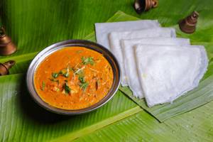 Paneer Gassi With Appam/neer Dosa