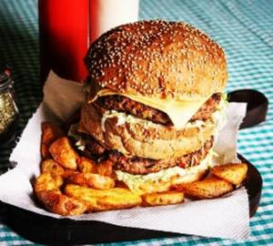 Grilled Prawn Burger
