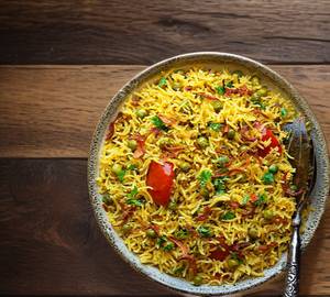 Green Peas Pulao