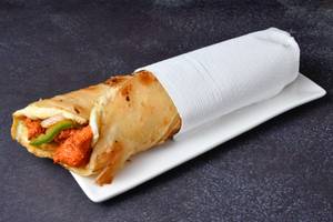 Double egg chicken roll