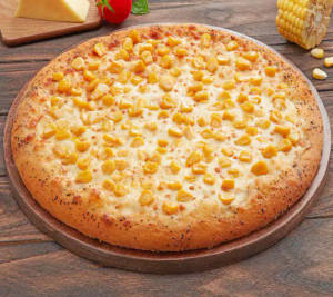 Corn pizza