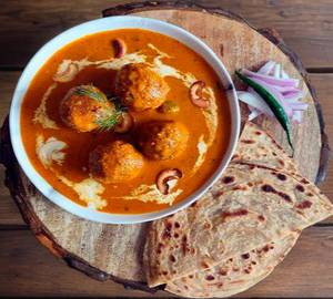 Malai Kofta  With 5 Butter Chapati & Salad