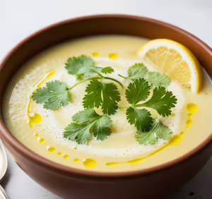 Lemon coriander soup