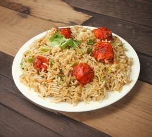 Veg Manchurian Fried Rice