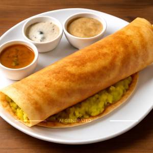 Spicy masala dosa
