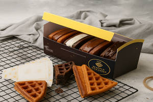 Mini Waffle Box Of 4 - Chocoholics
