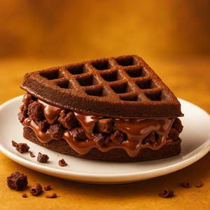 Brownie Bomb Waffle