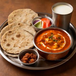Cheese Butter Masala Platter
