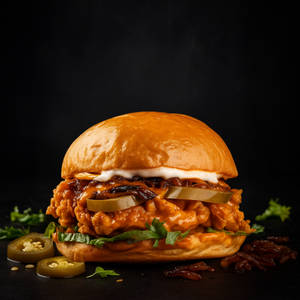 The Chickster Special Burger
