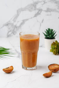 Sapota (chikoo) Juice