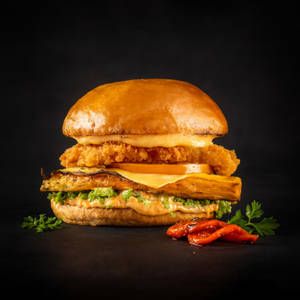 Zesty Peri Peri Chicken Burger