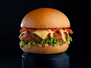 Tangy Achari Burger