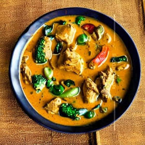 Veg Creamy Chicken