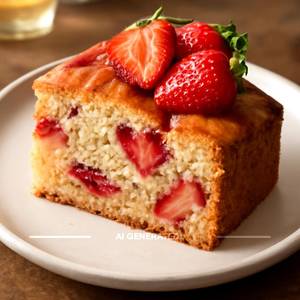 Strawberry cake                                                                                         