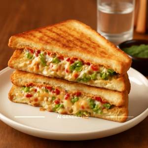 Cheese chilli sandwich