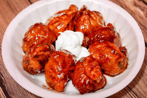 Chicken schezwan momos [10 pieces]