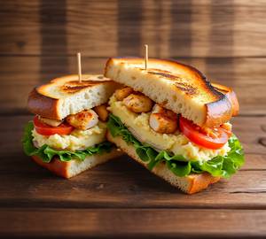 Chicken Potato Sandwich