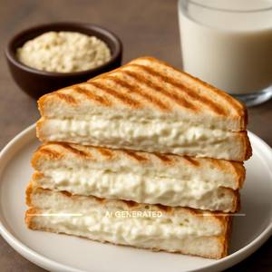 Rabdi cheese sandwich [3 slice]
