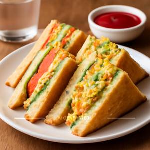 Veg Club Sandwich