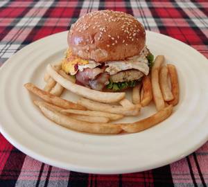 Breakfast Chicken Burger Small